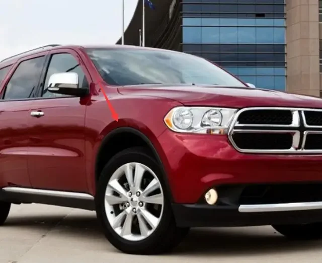 202674-54eb6a.jpg 2010-2018 لسيارة دودج دورانجو حاجب حواف مصد للصدمات قطاع ديكور 57010620AD/57010621AD