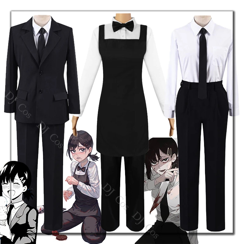 Chainsaw Man Part 2 Kobeni Higashiyama Anime Cosplay Costume Makima