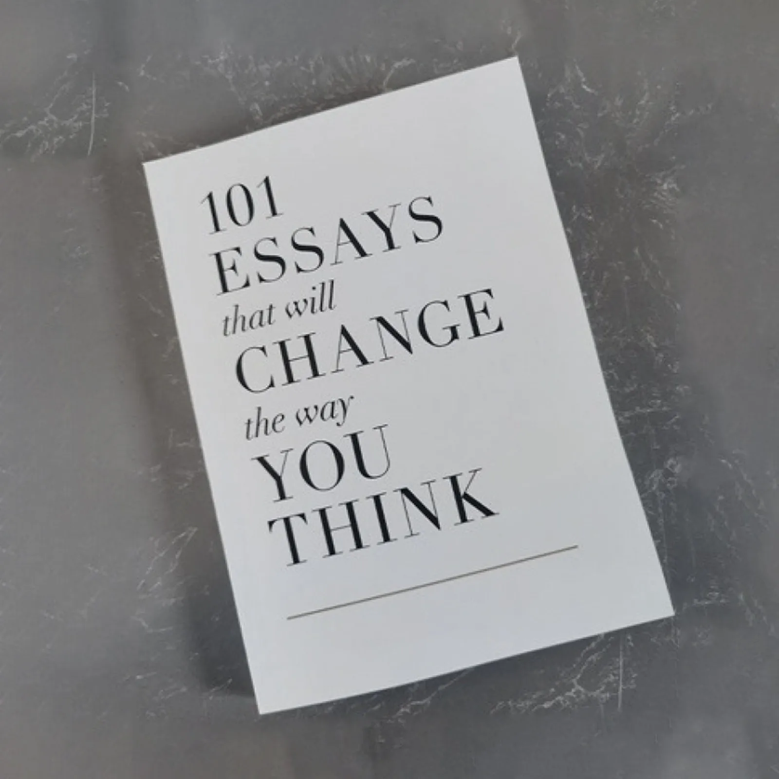 101 Essays That Will Change The Way You Think English Books 101 Essays That Will Change The Way You Think English Books