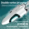 New S2 Remote Control Ship Double Vortex Spray High Speed Clipper Fast Boat Overturning Reset Water Toy Competitive Boat Model 2