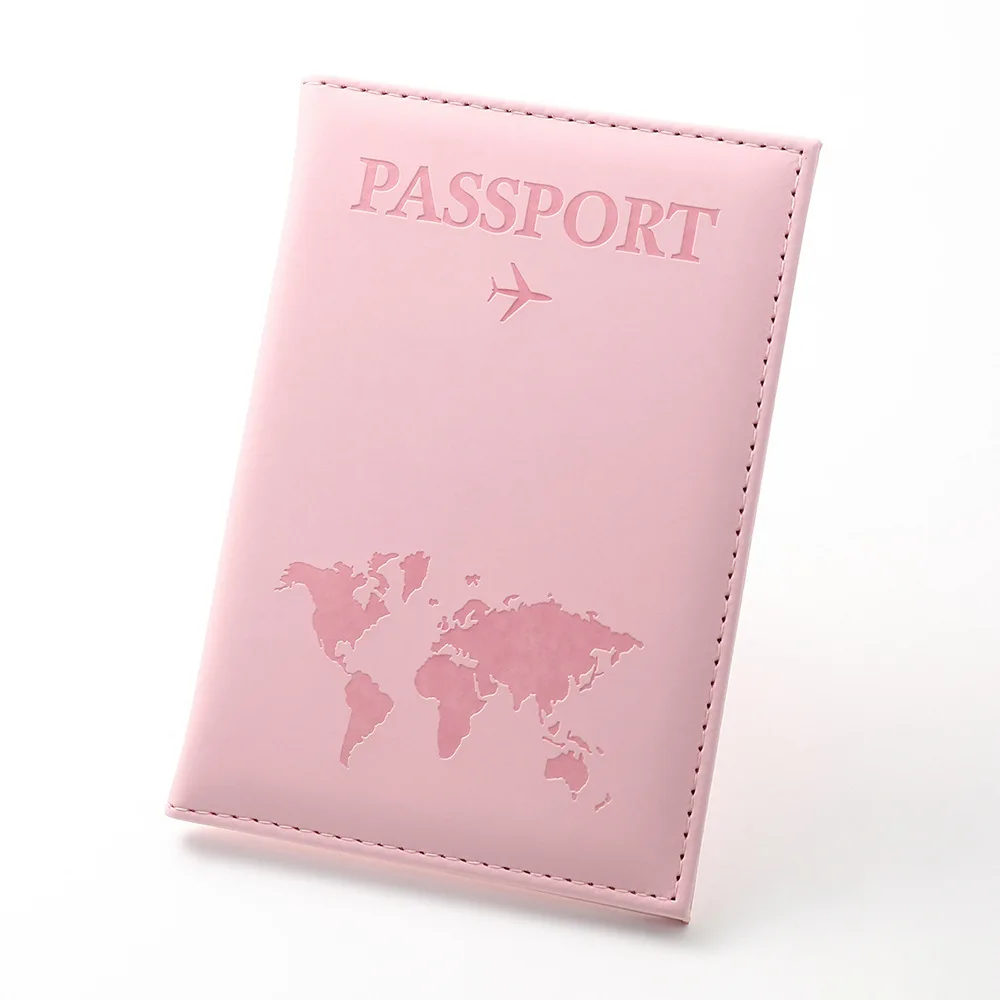 Vintage RFID Passport Wallet - Multi-Function PU Leather Travel Accessory
