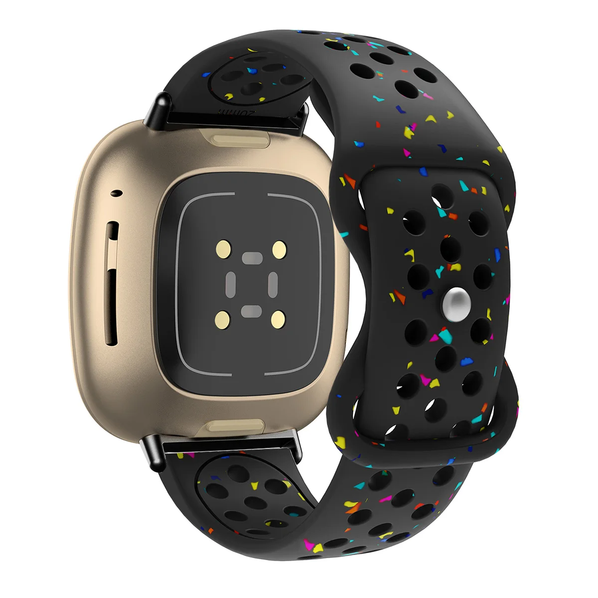 Elastic Eco-Friendly Silicone Sport Strap in Jelly Colors - Smartwatch Accessories
