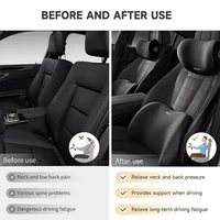 Car Neck Pillow Lumbar Support Waist Support Car Headrest/lumbar Support Waist Cushion Driver Seat Backrest Car Cushion Driving 2