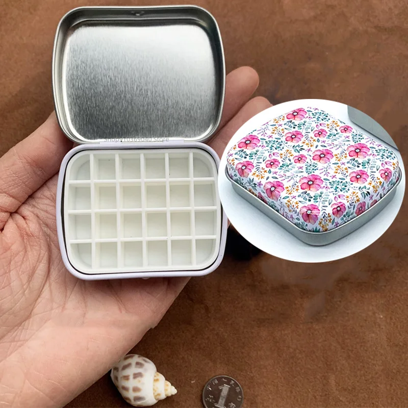 12/24grid Portable Watercolor Palette