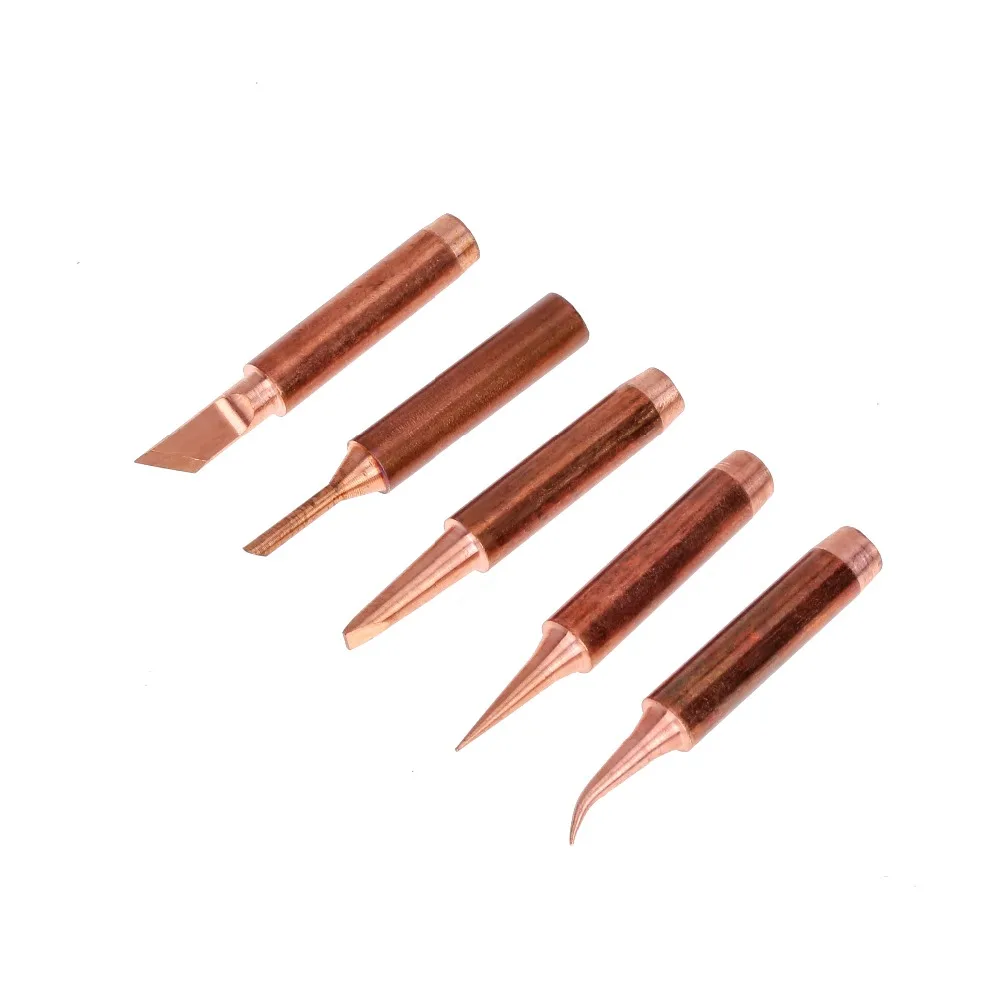 Pure Copper Lead-Free 900M-T-K Soldering Iron Tip Rework Station Tools 5pcs soldering iron kit,soldering iron set,electric soldering iron,soldering iron