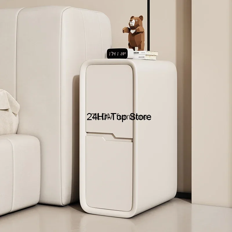 

Minimalist Small Nightstand Bedside Nordic Narrow Drawers Night Table Modern Italian Mesita De Noche Garden Furniture Sets