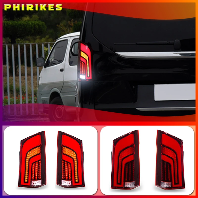 

LED Tail Rear Lamp Lights Case For VITO V250 V260 Taillights LED Rear Lamp LED Water Flash Signal light