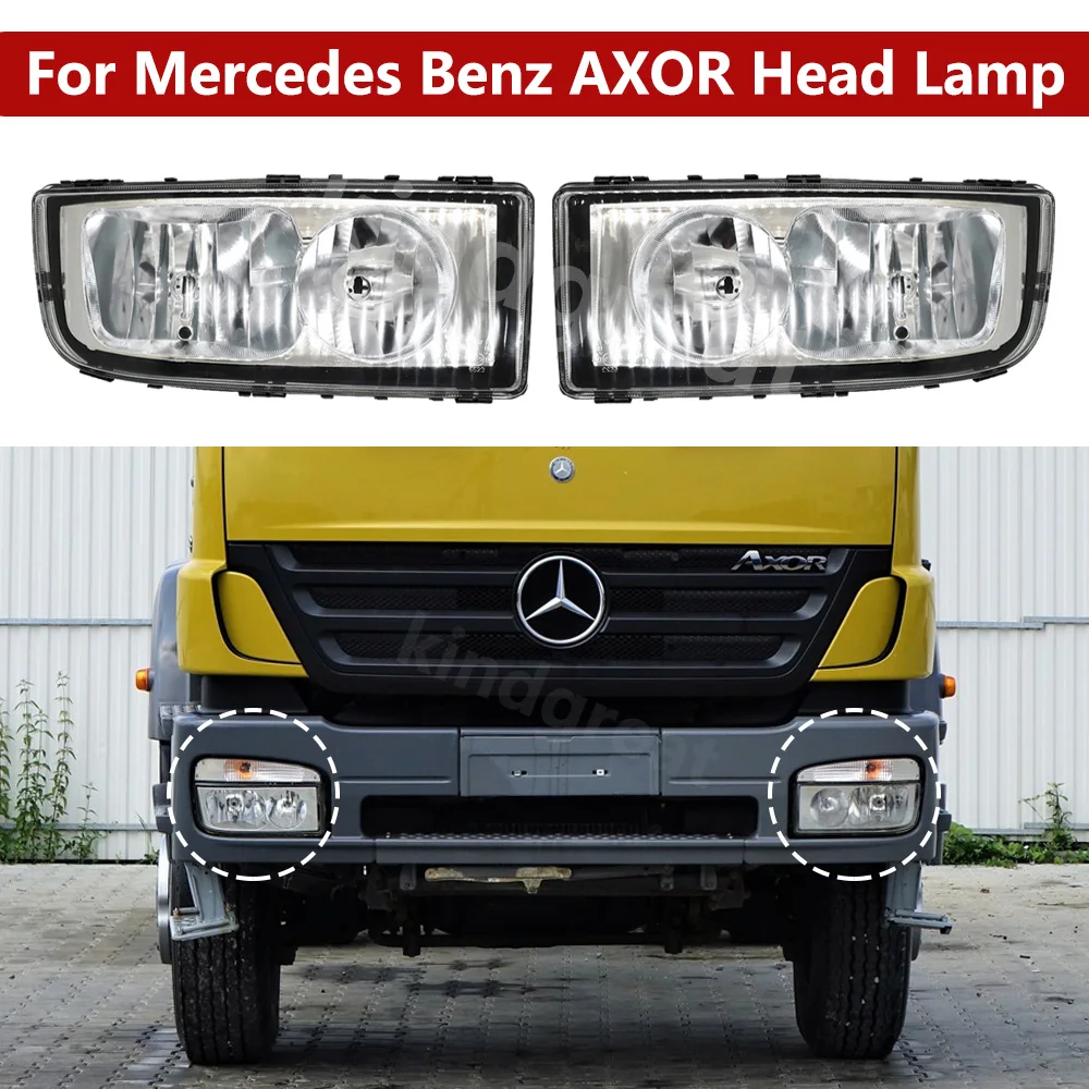 

1 шт. для Mercedes Benz AXOR 24 В, европейские детали кузова грузовика, светильник няя фара 9408200261 9408200161