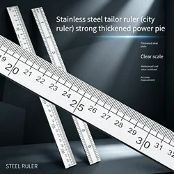 Premium High - Precision Multi - Purpose Stainless Steel Ruler for Teachers, Tailoring, Automotive, Drawing & Crafts (1 pc)