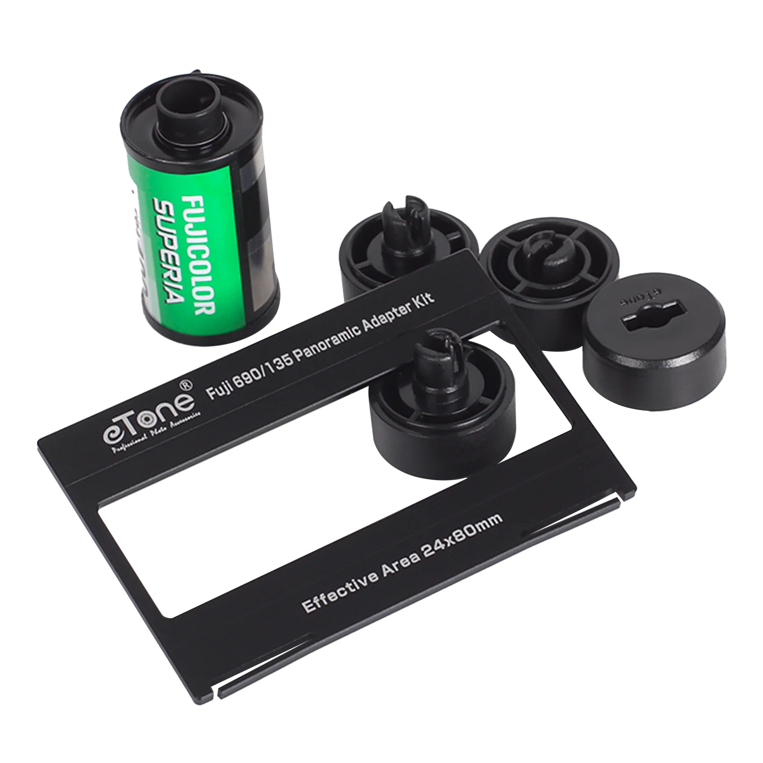 eTone Adapter-Kit für Fujifilm 120 6x9 Kamera Mittelformat 135mm bis mm Filmfoto – Detail 5