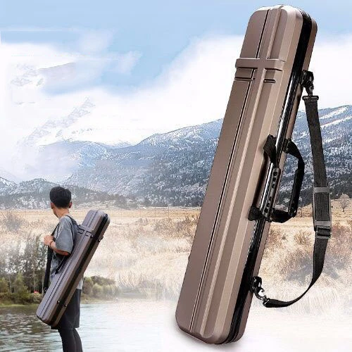 High Quality ABS Material Hard Fishing Bag Big Capacity Fishing Rod Bag Case  For Rods Multi-Purpose Bag For Fishing Rod - AliExpress