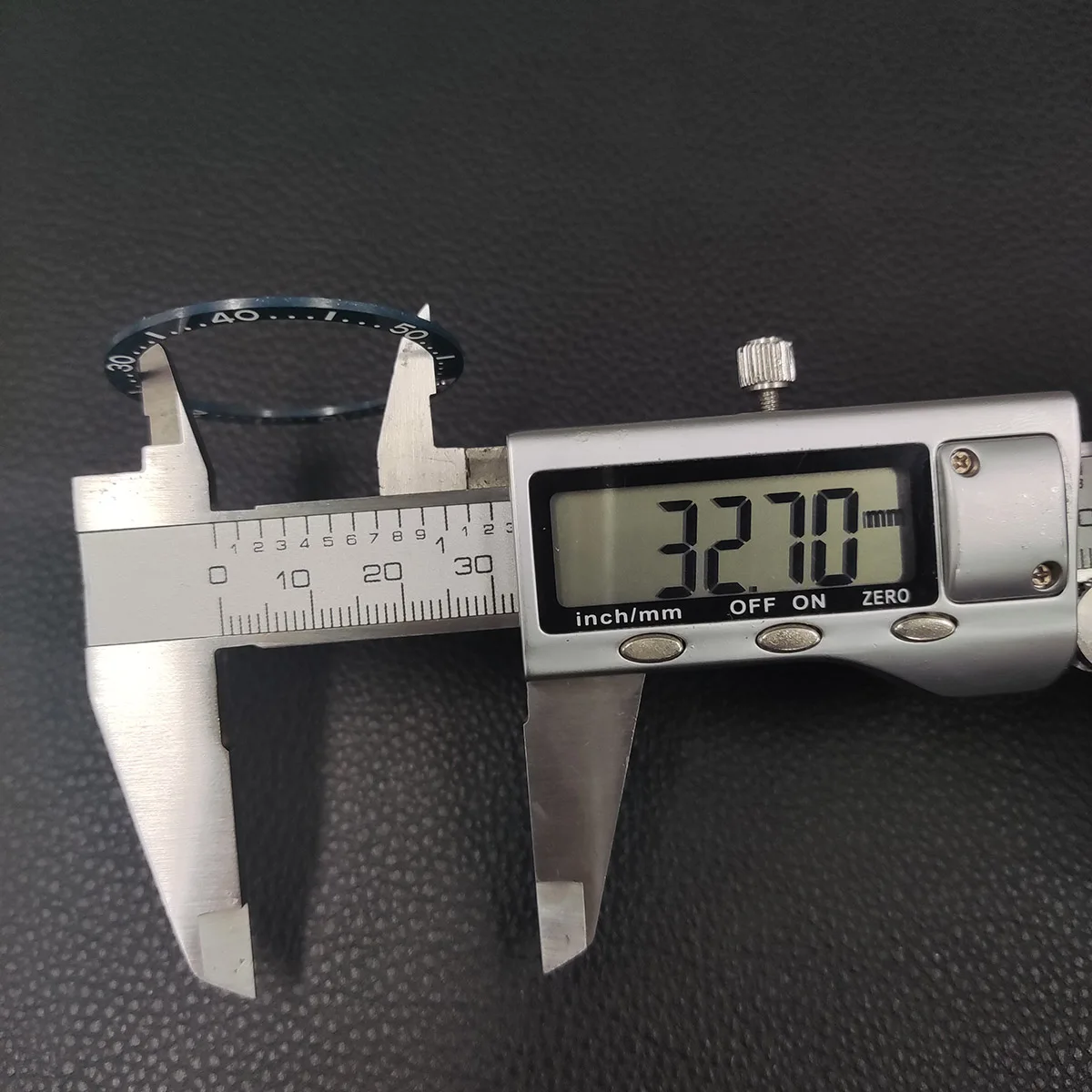 39.3*32.7mm Flat Ceramic Bezel Insert substitute watch insert ring luminous celebrities Watch Accessories, watch repair tool