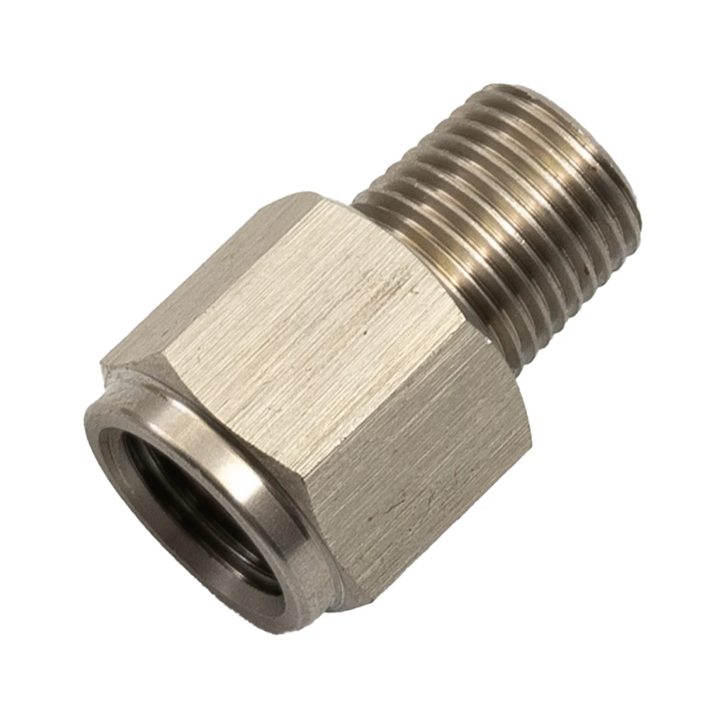 

Car Oil Pressure 1/8'' NPT Accessory Conversion Connector M10x1.0 Male Machined Stainless Steel Practical To Use