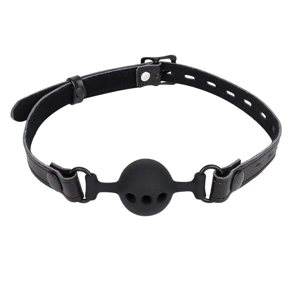 Oral Mouth Gag BDSM Bite Silicone Bone Gag SM Bondage Restraint Adult Sex Toys Ball Gag for Adults