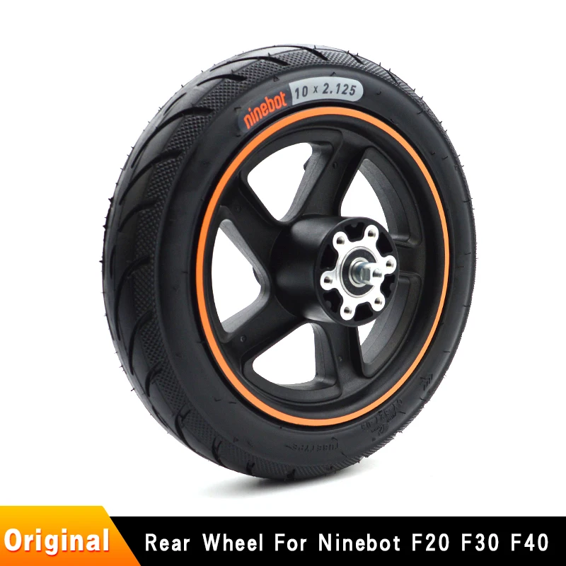 OriginalRearWheelForNinebotKickScooterF20F30F40ElectricScooterRearTireAssembly