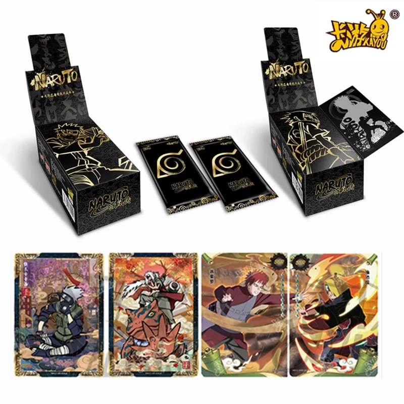 Kyou Anime Original Naruto Cards Capitolo Of The Array Box Aggiunto Se Ninja World Collection Cards Toy For Children Christmas Gift