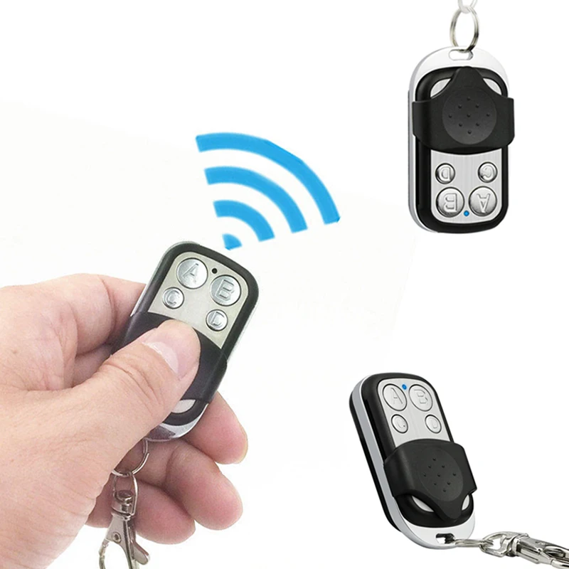 Blue Light 433.92MHZ Copy Remote Controller Metal Clone Remotes Auto