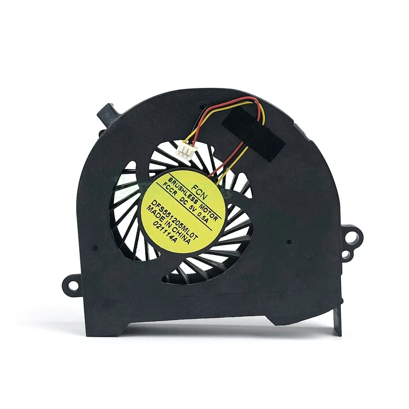 

New Laptop CPU Cooling Fan For Toshiba Satellite C70 C70-A C70D C75 C75D L70 L75D S70-A-10J Cooler DFS551205ML0T FCCR DC5V 0.5A