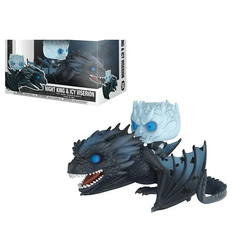 thumbnail image 5 of FUNKO POP Juego de la Noche Rey Ride Drogon SAMWELL TARLY LA MONTAÑA JON SNOW HODOR Figuras de colección Juguetes Modelo Tronos, 5 of 5