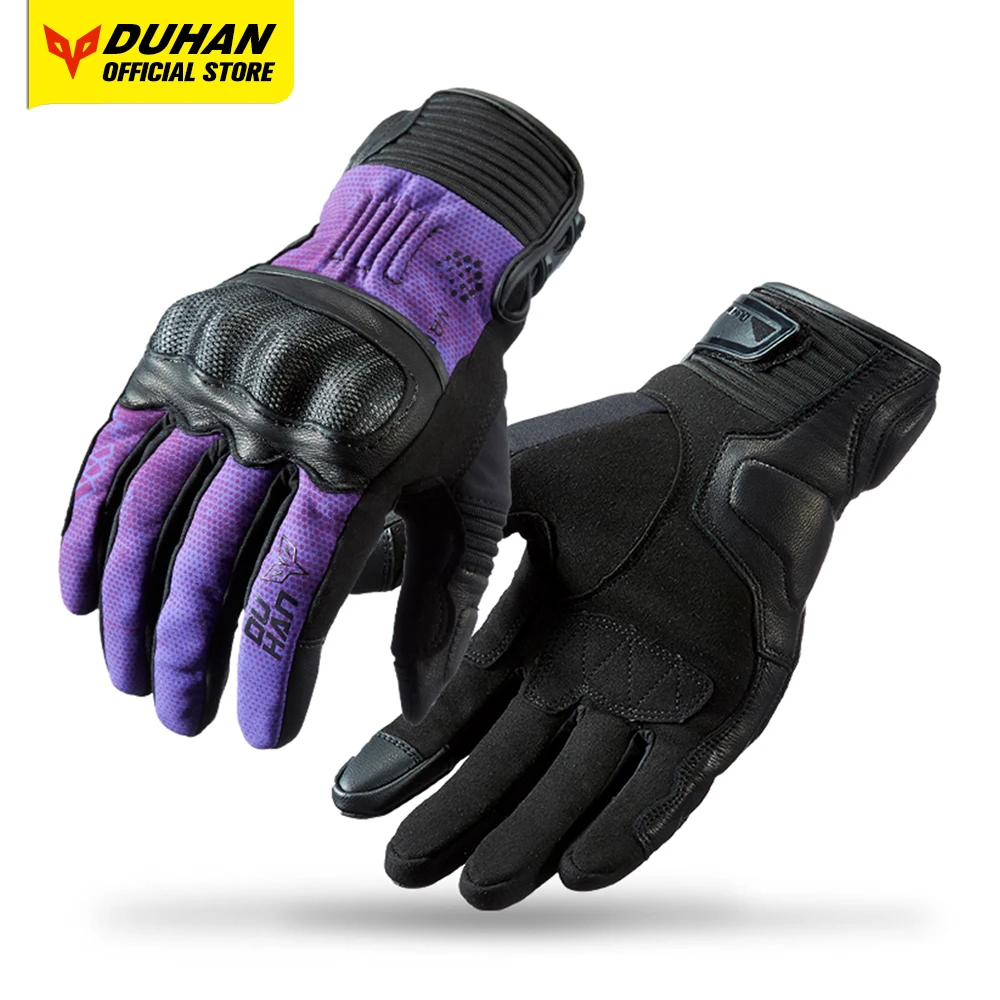 

DUHAN Breathable Motorcycle Gloves Touch Screen Guantes Para Moto For Men Women Motorcycle Gloves Motocross Luva Motociclista