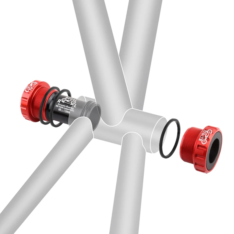 Ceramic Bottom Bracket BB68 BB73 Thread BB86 BB90 BB92 Press Fit For 22 24mm Crankset bicycle bottom bracket
