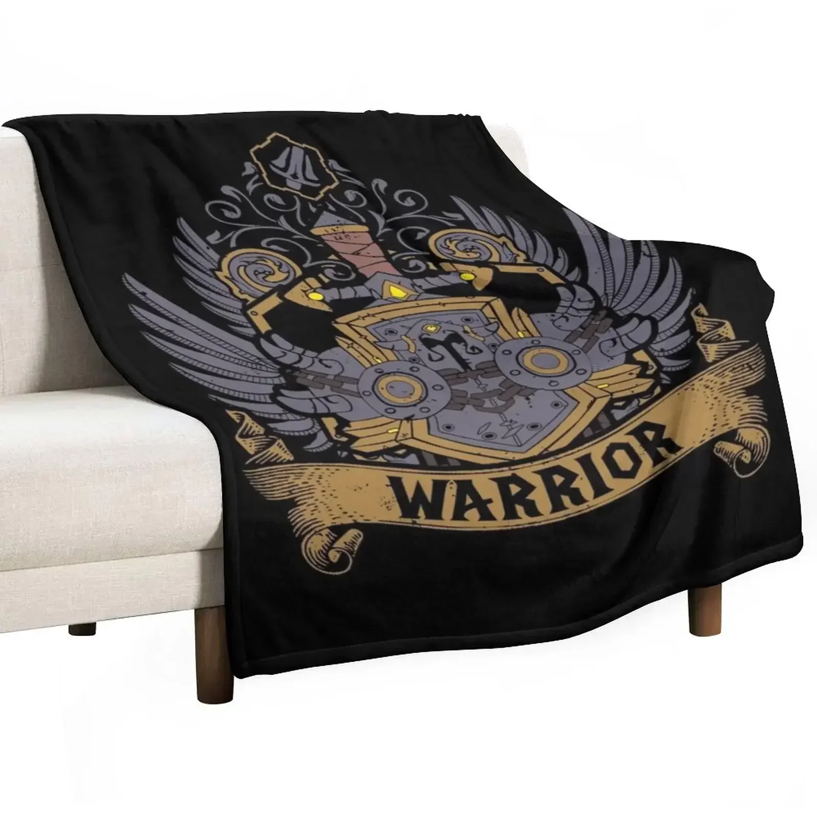

WARRIOR - ELITE EDITION Throw Blanket Cute Plaid Warm Blankets