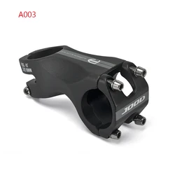 Matte Black Aero Aluminum Bike Stem - 18° 60mm Riser (Black gray 2)