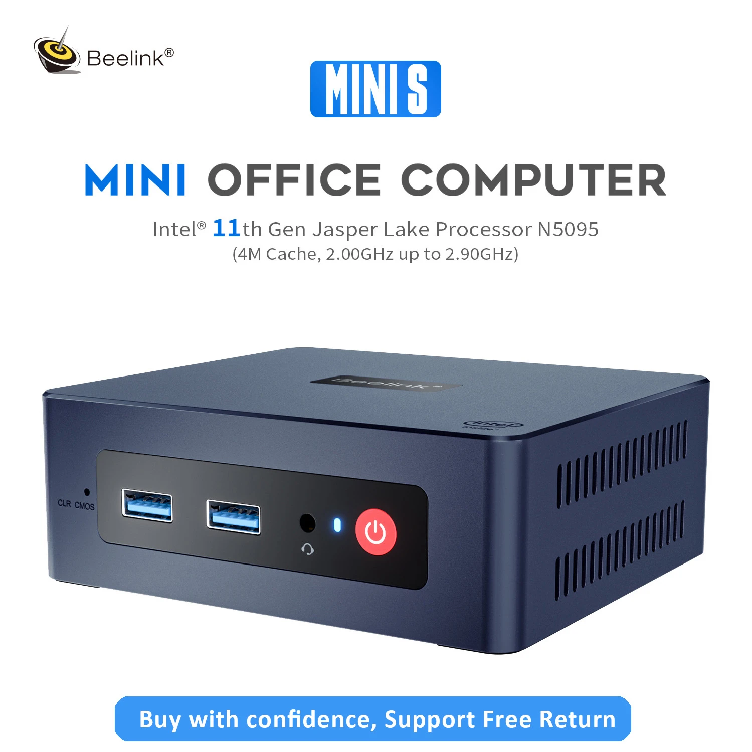 ギフト Beelink Mini S ミニPC 8GB SSD 256GB WIN11