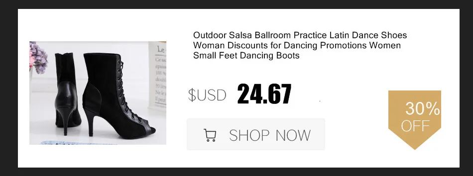 Discounts Sale Jazz Salsa Ballroom Latin Dance Shoes High Heel For Dancing Women Training Ladies Black Flock 1022 Summer Boots