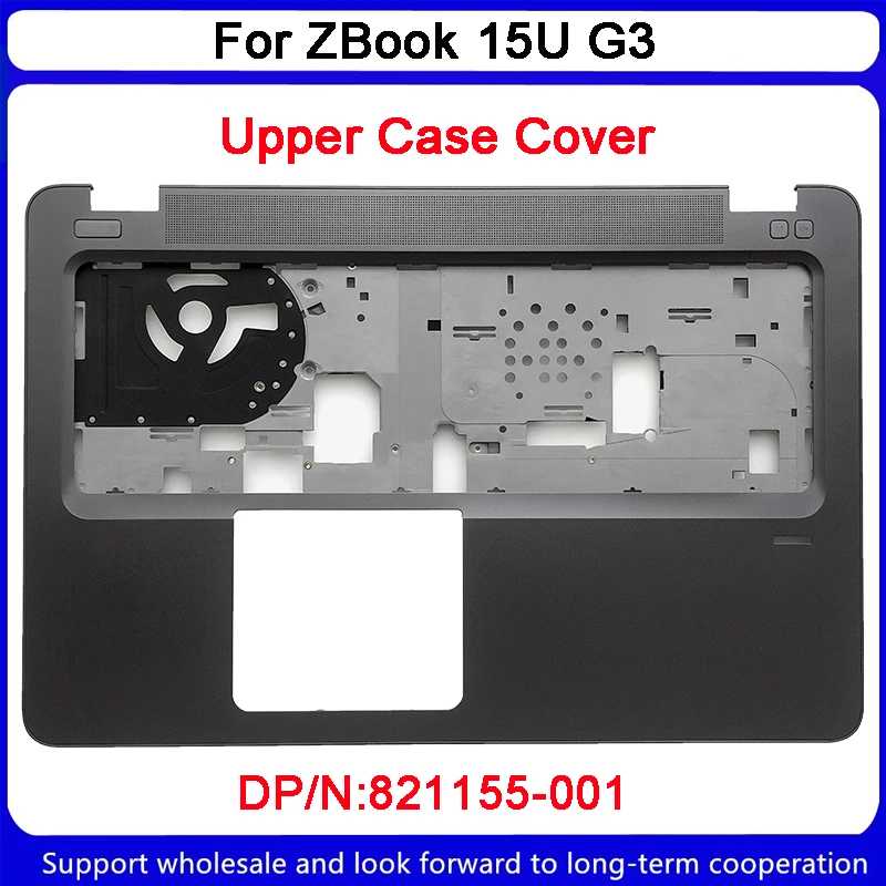 

New For HP ZBook 15U G3 Portable Silver/Grey Palmrest Top Cover 821155-001 6070B0948301