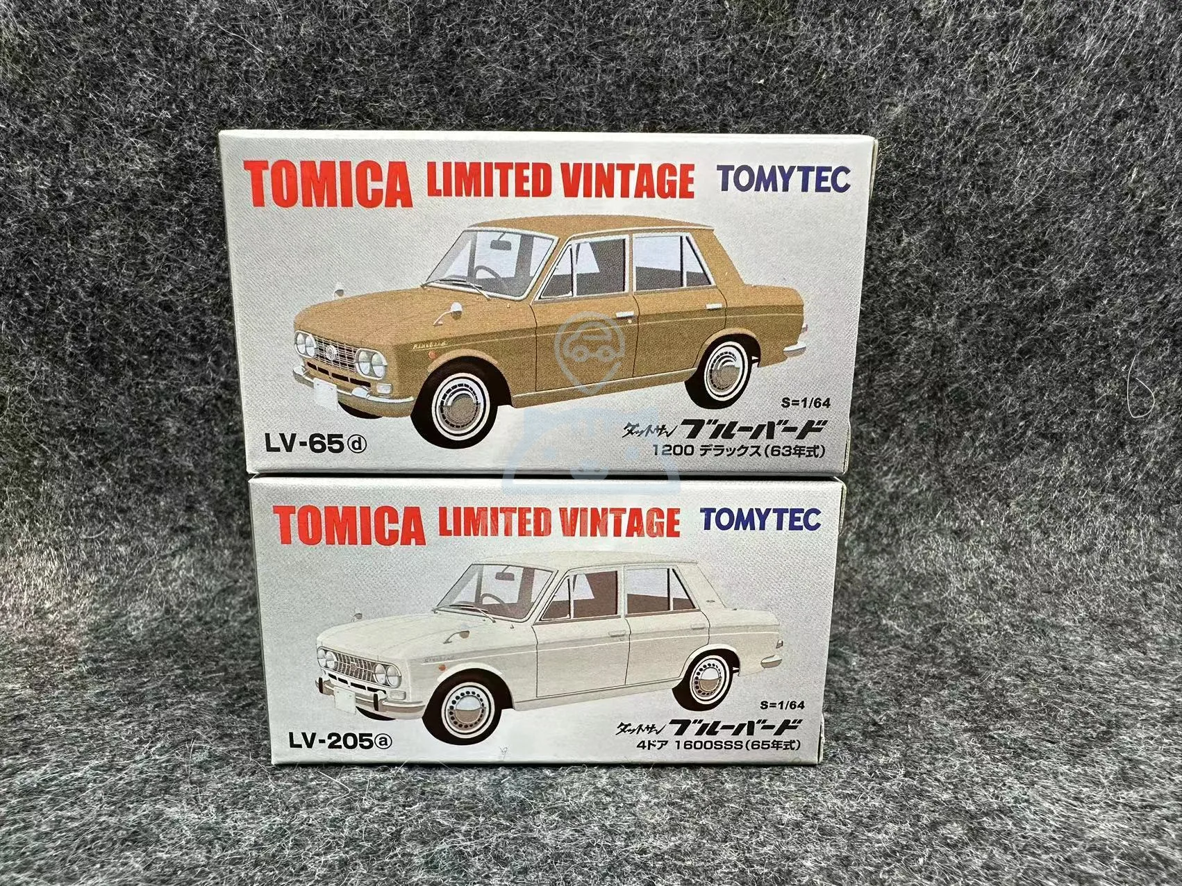 TAKARA TOMY TOMICA Datsun Bluebird 샴페인 화이트 합금 압축 미니어처 모델, 성인 장식, 1:64 TLV LV-65d/205a