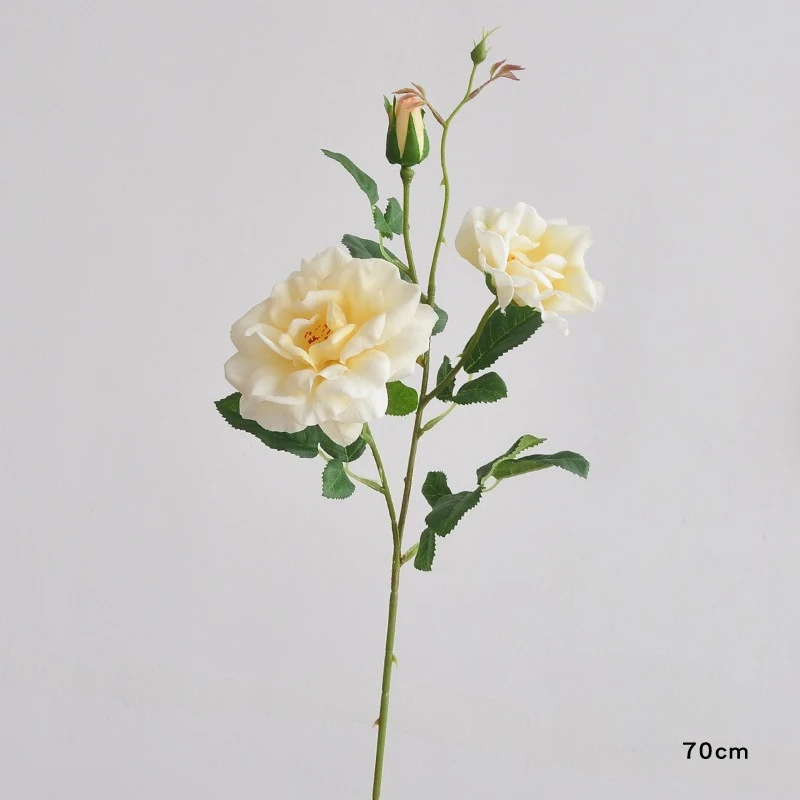 Luxurious Moisture Sensation Silk Rose for Elegant Home and Restaurant Decor