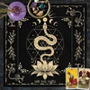 Own Your Power Altar Cloth moon phase snake Tarot Cloth for Spread Tarot Reading Cloth Tarot Spread Cloth Witch Wiccan homeDecor 2
