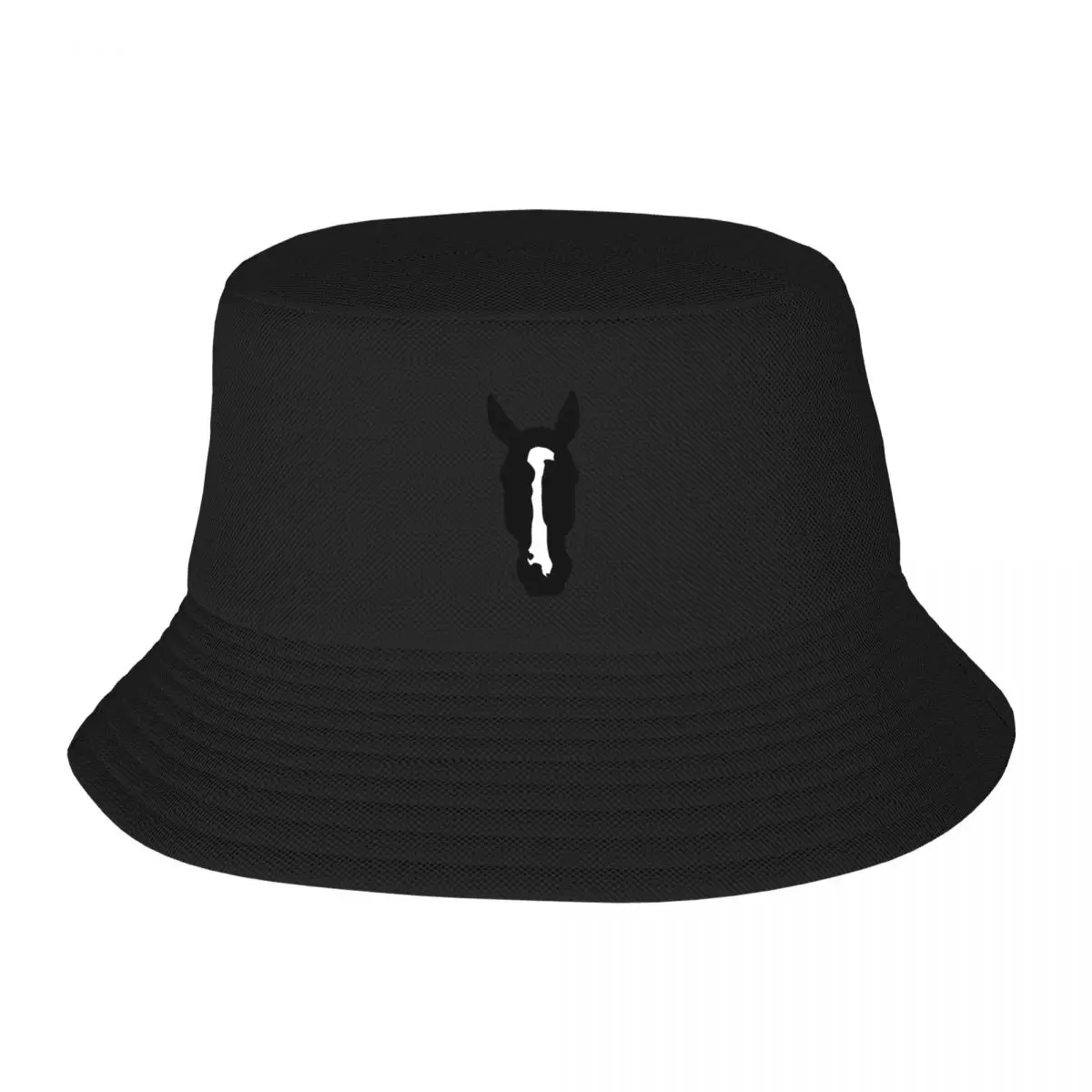 

New Horse silhouette - Finch Bucket Hat Fishing Caps Luxury Hat Golf Wear Wild Ball Hat Boy Cap Women's