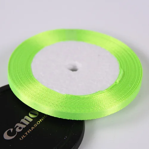 6mm Satin Ribbon for DIY Crafts and Festive Decorations (22 Meters/Roll)