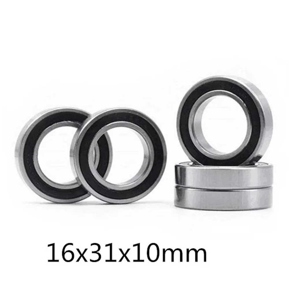 4pcs 163110-2RS Bicycle Bearing SteelFlower Drum Bearing 16*31*10mm Mountain Bike Bicycle Spare Parts bicycle ball bearing bicycle wheel hub bearings