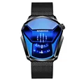 Mesh Black blue