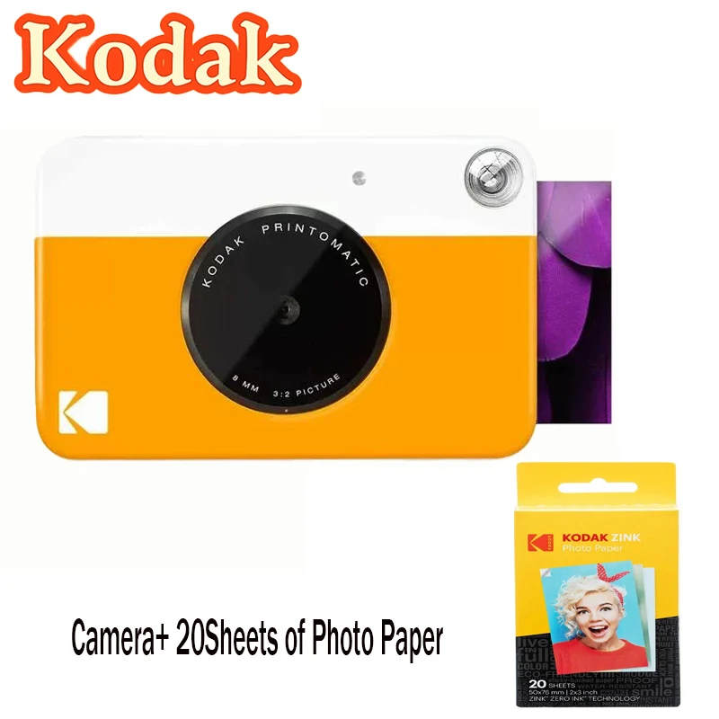 Fotocamera con 20 Fogli Aggiuntivi