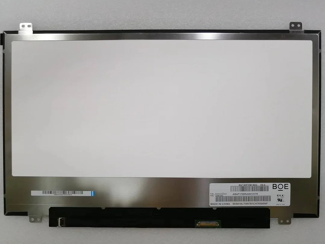 Écran LCD LED 14" NV140FHM-N62 - 1920x1080 - 30 Broches - Compatible Nombreux Modèles - Neuf Visiodirect