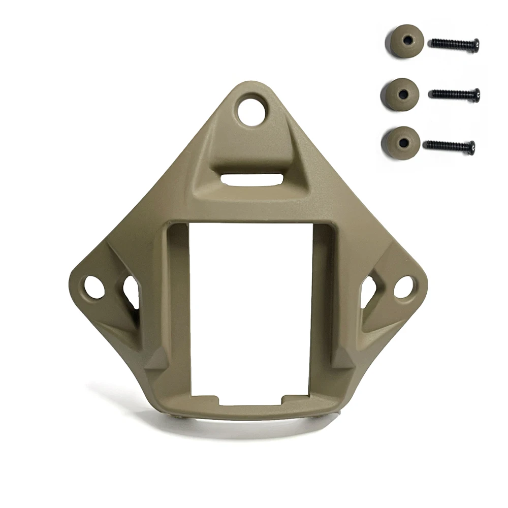 Taktische Helm Rahmen Halterung NVG Shroud Aluminium Adapter 3-Loch Skeleton Mount ARC Schiene Für FAST MICH Helm Zubehör – Detail 2