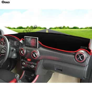 Cubierta para el Tablero del Auto, Alfombrilla Antideslizante y Antisuciedad, Protector Solar para BAIC Senova X25 X35 X55 X65 1