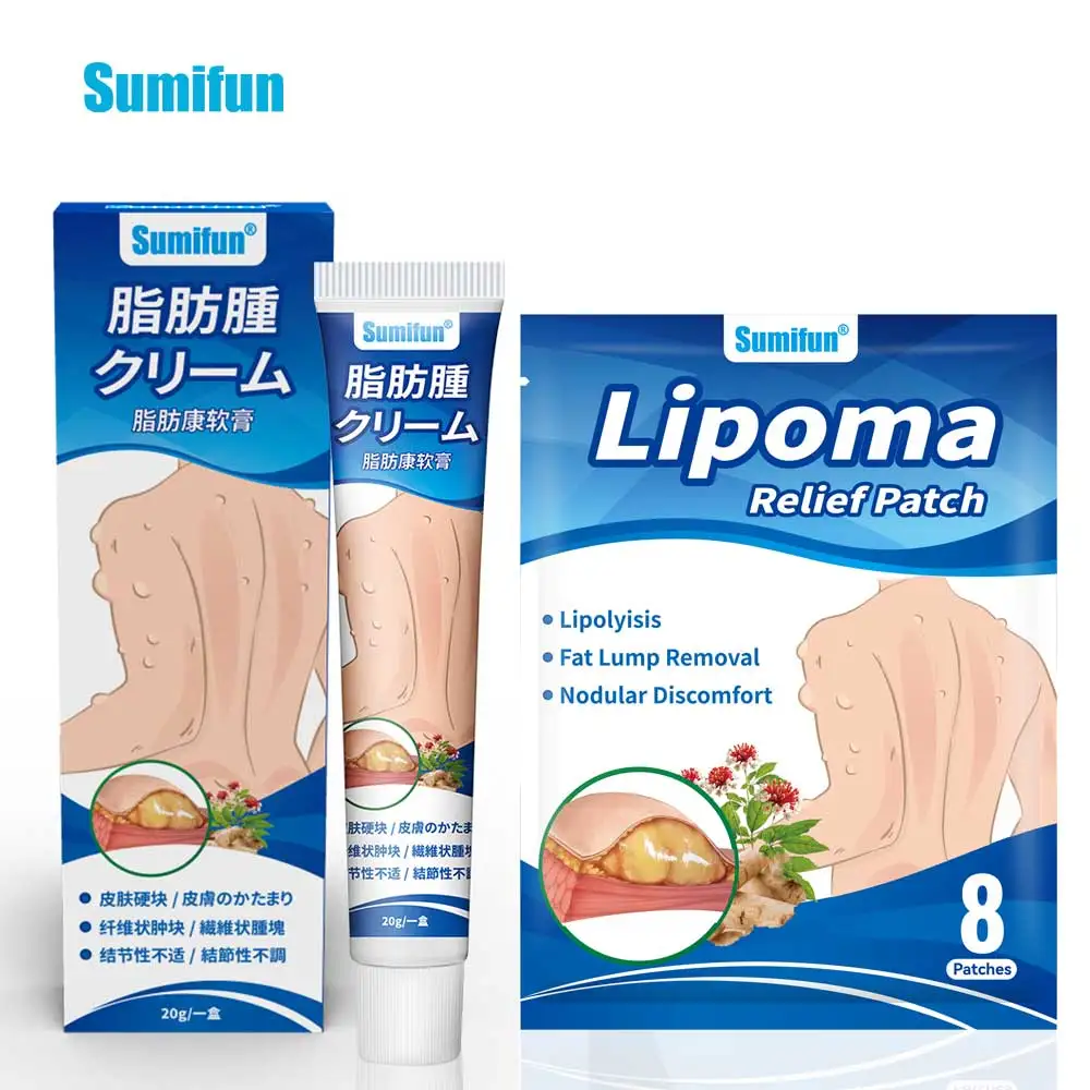 

2 типа Sumifun Lipoma, паста для снижения воспаления, Подкожная масса, снятие боли, наклейка, уход за жиром, пластырь для ухода