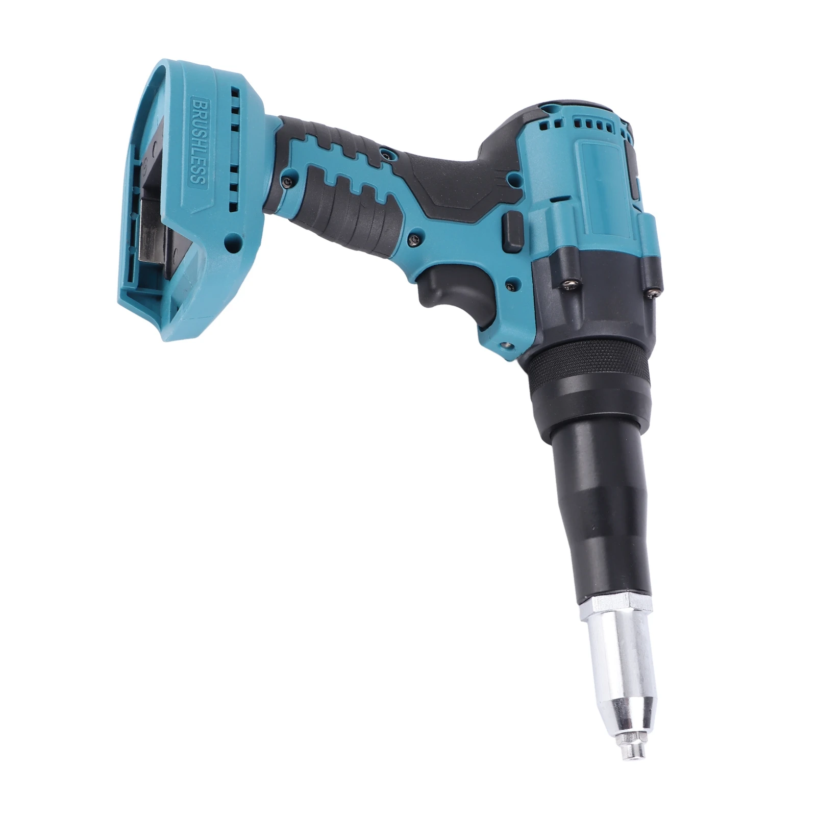 18V Blue Cordless Brushless Electric Rivet Gun LED Automatic Rivet Nut Hand Tool for BL1815 Battery 3.2‑4.8mm