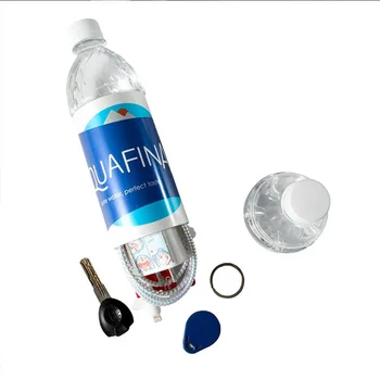 1PC Fake Water Bottle Shape Surprise Secret Hidden Safes Security Container Stash Safe Money Box Plastic Stash Jars Org Tools 1
