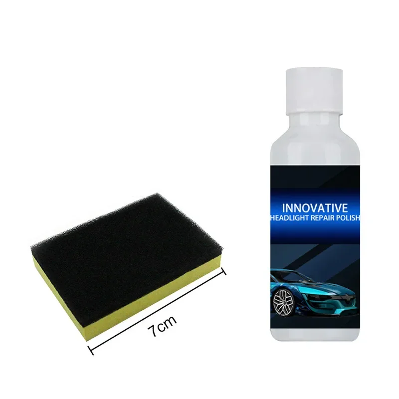Car Scratch Remover Car Headlight Restoration Kit 20ML Car Headlight Repair Coating Solution Repair Kit Oxidation Rearview Coating Headlight Polishing Anti-scratch Liquid