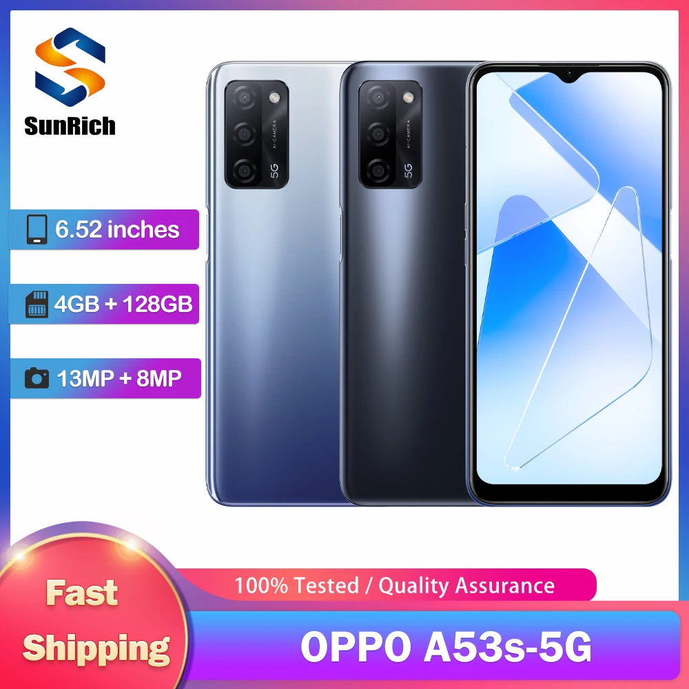 Custodia A Portafoglio In Pelle Per OPPO A53S 5G – Con Slot Per Schede E Supporto Magnetico - 2