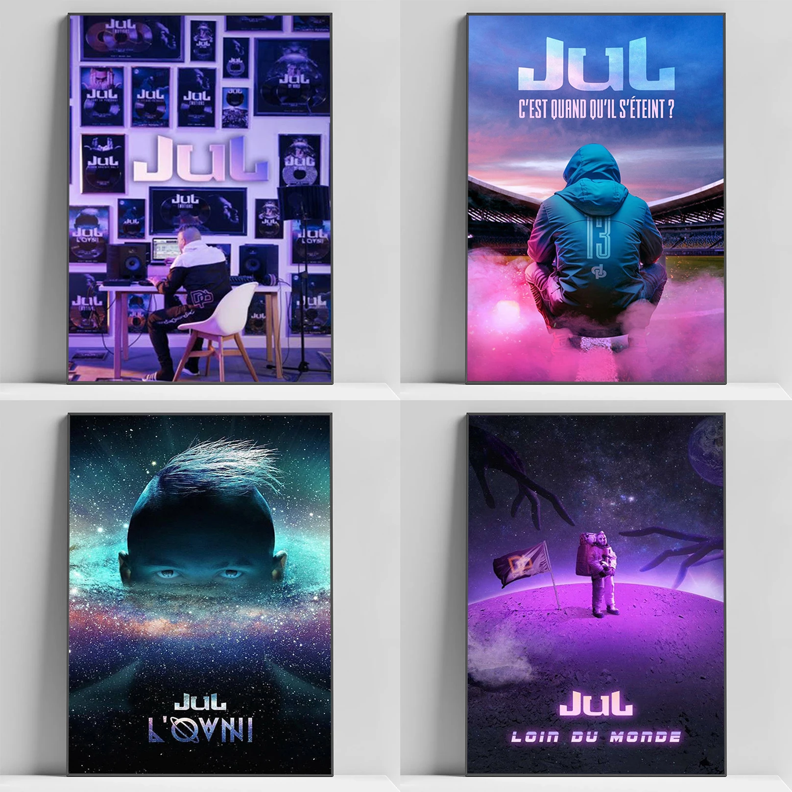 

JuL Rapper Poster Room Decor Bedroom Decoration Painting on Canvas Print Posters for Wall Decororation Home Decorations Art Home