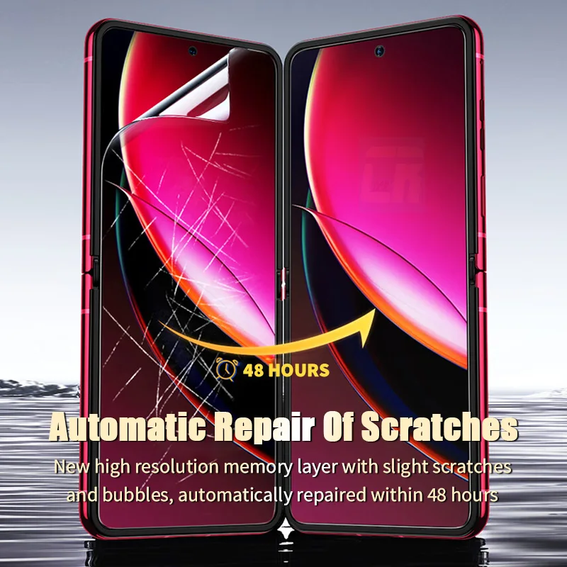 3-in-1 Full Cover Clear HD Hydrogel Screen Protector Film