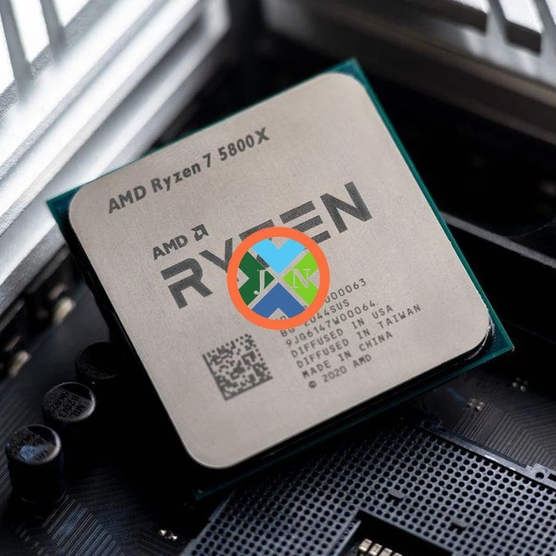 Amd Ryzen 7 5800X R7 5800X 3.8 Ghz Processore Cpu A 16 Thread A Otto Core 7Nm L3 = 32M 100-000000063 Socket Am4