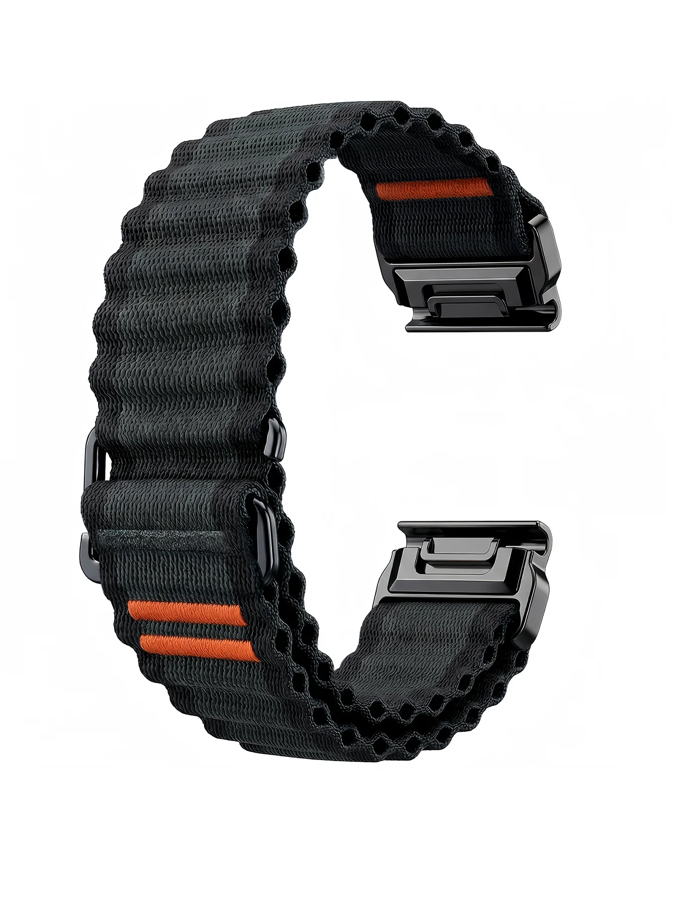 Two-Tone Nylon Strap for Garmin Watches - QuickFit 20, 22, 26mm